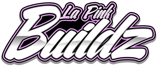 La Pink Buildz Sticker